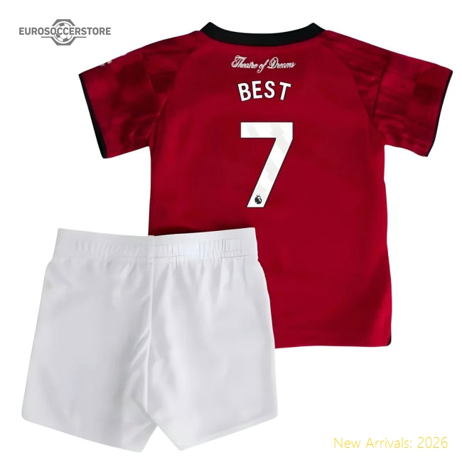 2025-2026 Man Utd Home Baby Kit (Best 7)-Football Jersey Hub
