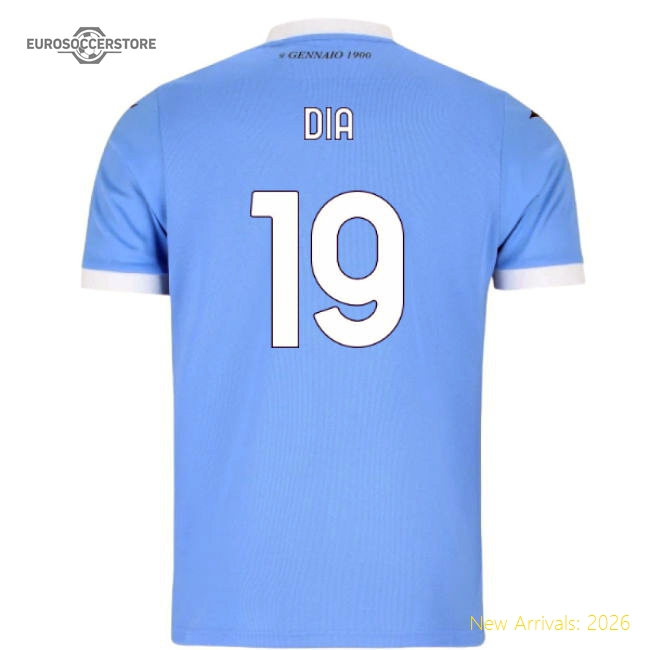 2025-2026 Lazio Home Shirt (Kids) (Dia 19)-Vantage Point Soccer