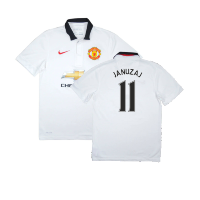 Manchester United 2014-15 Away Shirt (Very Good) (Januzaj 11)-Football Jersey Hub