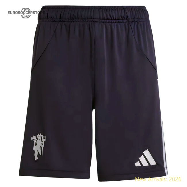 2025-2026 Man Utd Away Shorts (Aurora Plum) - Kids-Football Jersey Hub
