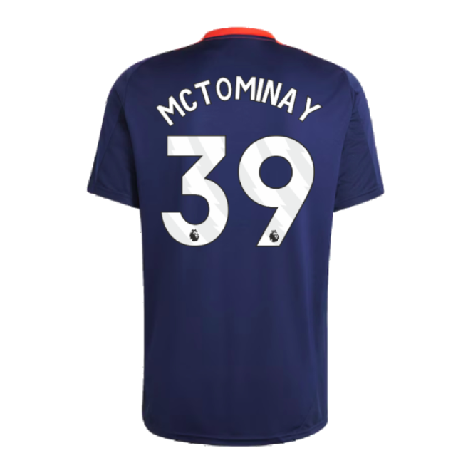2024-2025 Man Utd Training Jersey (Night Indigo) (McTominay 39)-Football Jersey Hub