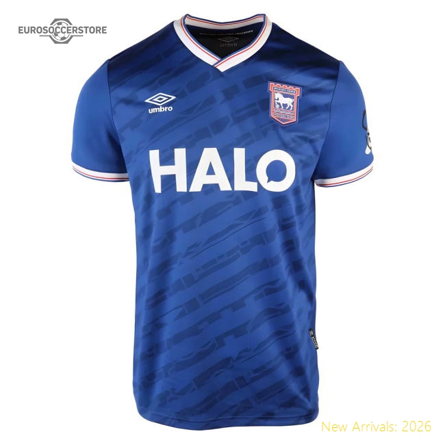 2025-2026 Ipswich Town Home Shirt-Vantage Point Soccer