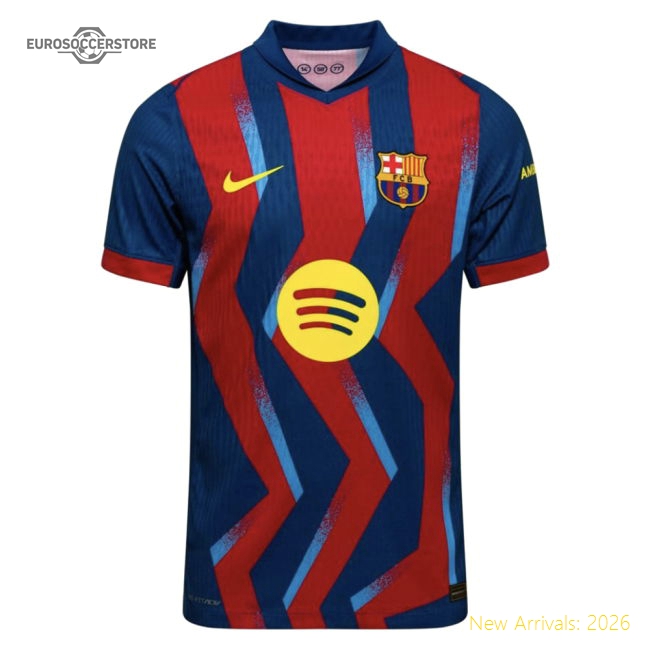 2025-2026 Barcelona Authentic Dri-Fit SE Fourth Shirt (Your Name)-PitchVibe Kits