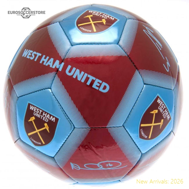 West Ham United FC Signature Football-Vantage Point Soccer