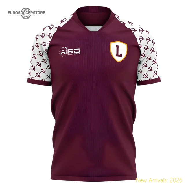 2025-2026 Livorno Home Concept Football Shirt-Vantage Point Soccer