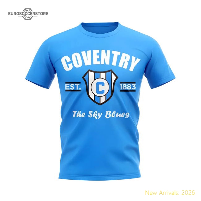 Coventry Established Football T-Shirt (Sky)-Vantage Point Soccer