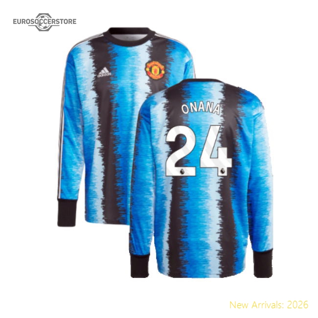 2023-2024 Man Utd Icon GK Jersey (Onana 24)-Football Jersey Hub
