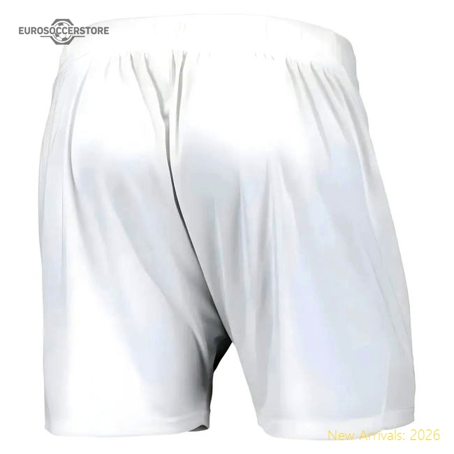 2025-2026 Everton Home Shorts (White) - Kids-Football Jersey Hub