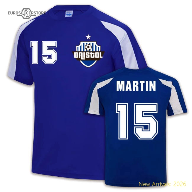 Bristol Rovers Sports Training (Chris Martin 15) Training Version Shirt Fan Match-PitchVibe Kits