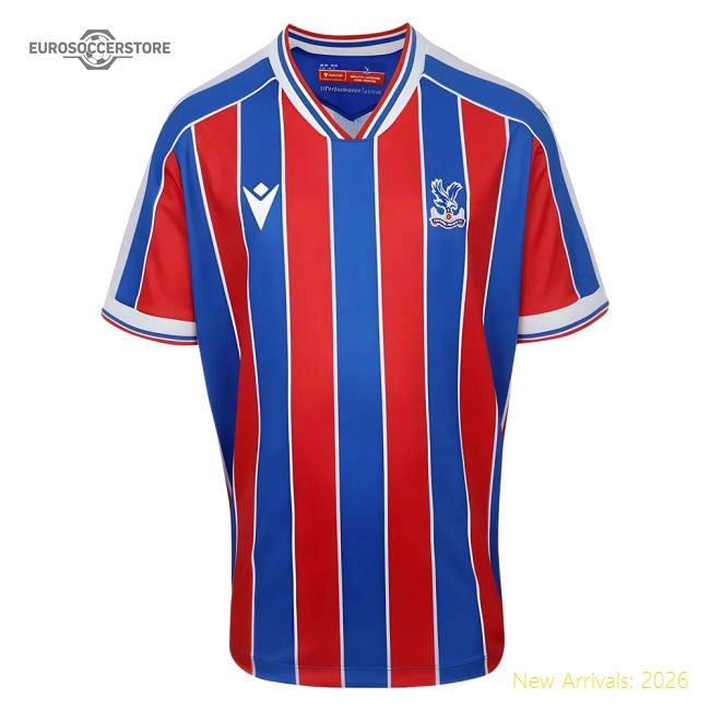 2025-2026 Crystal Palace Home Shirt (Kids)-Vantage Point Soccer