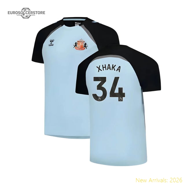2025-2026 Sunderland Training Jersey (Blue) (Xhaka 34)-Football Shirts Shop