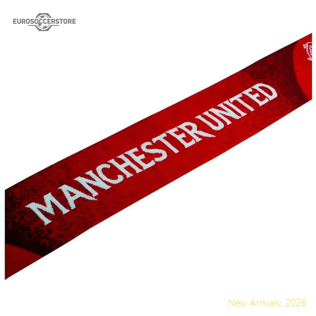 2024-2025 Man Utd Scarf (Red)-Football Jersey Hub