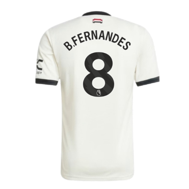 2024-2025 Man Utd Authentic Third Shirt (B.Fernandes 8)-Football Jersey Hub