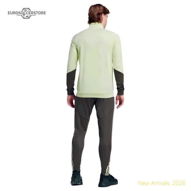 2025-2026 Real Madrid Tracksuit (Almost Lime)-BuySoccerJersey Hub