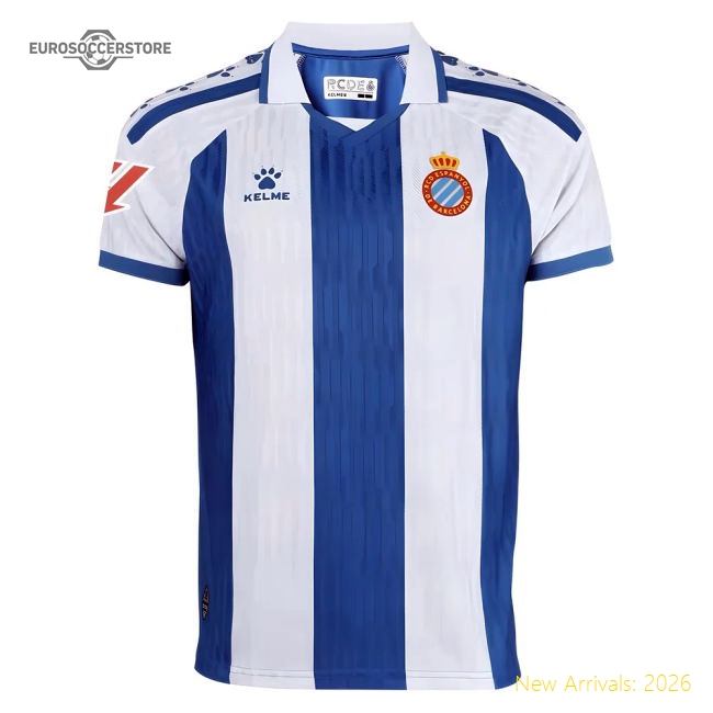 2025-2026 RCD Espanyol Home Shirt-PitchVibe Kits