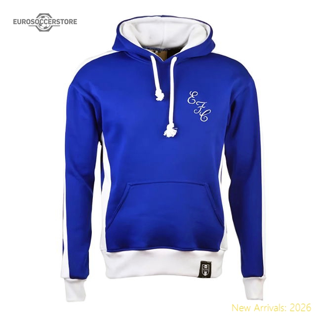 Everton Retro Hoodie (Blue)-Football Jersey Hub