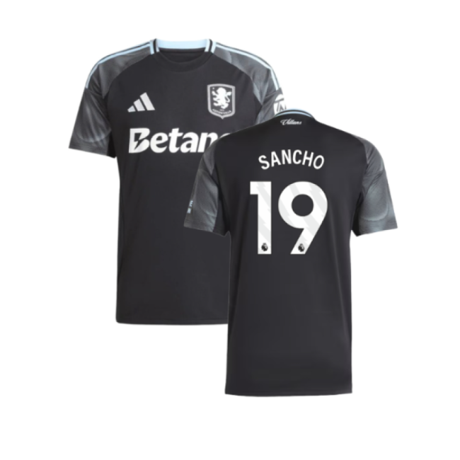2025-2026 Aston Villa Away Shirt (Sancho 19)-PitchVibe Kits