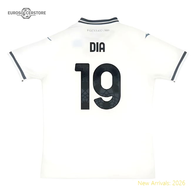 2025-2026 Lazio Away Shirt (Dia 19)-Vantage Point Soccer