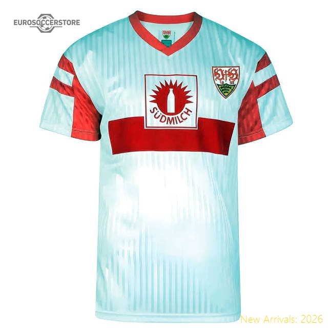 Score Draw Vfb Stuttgart 1992 Retro Football Shirt-PitchVibe Kits