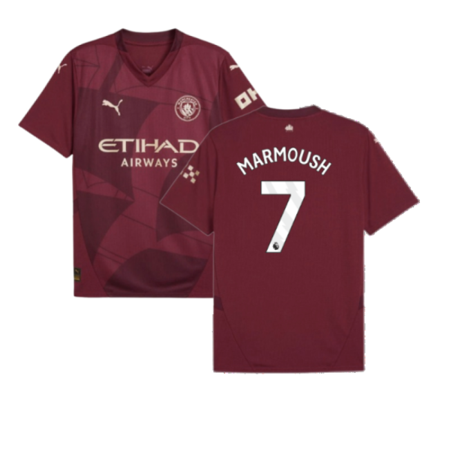 2024-2025 Man City Third Shirt (Marmoush 7)-Football Jersey Hub