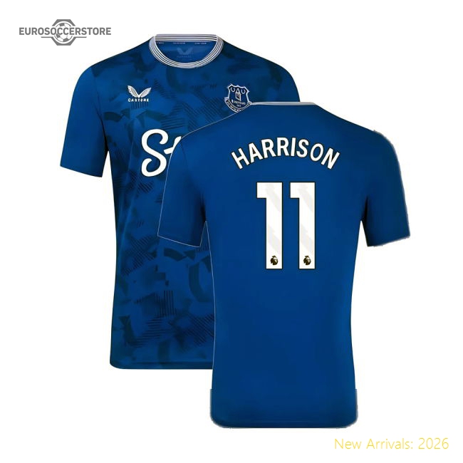2024-2025 Everton Home Shirt (Harrison 11)-Football Jersey Hub