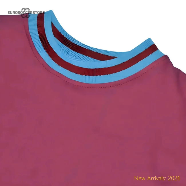 West Ham- Thames Iron Works 1966 Home Retro Football Shirt-Vantage Point Soccer