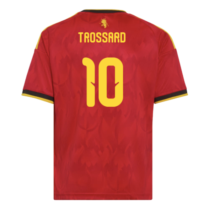 2026-2027 Belgium Home Shirt (Kids) (Trossard 10)-Vantage Point Soccer