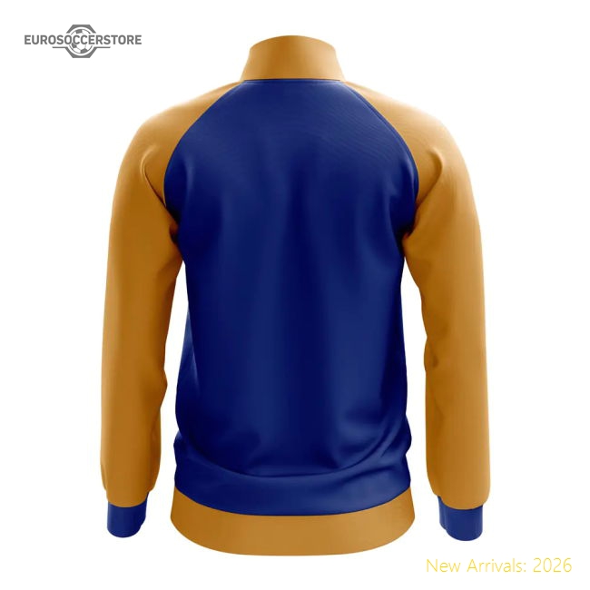 Kosovo Concept Football Track Jacket (Blue)-Football Shirts Shop