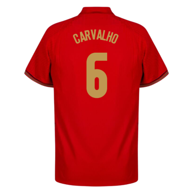 2020-2021 Portugal Home Shirt (CARVALHO 6)-Vantage Point Soccer