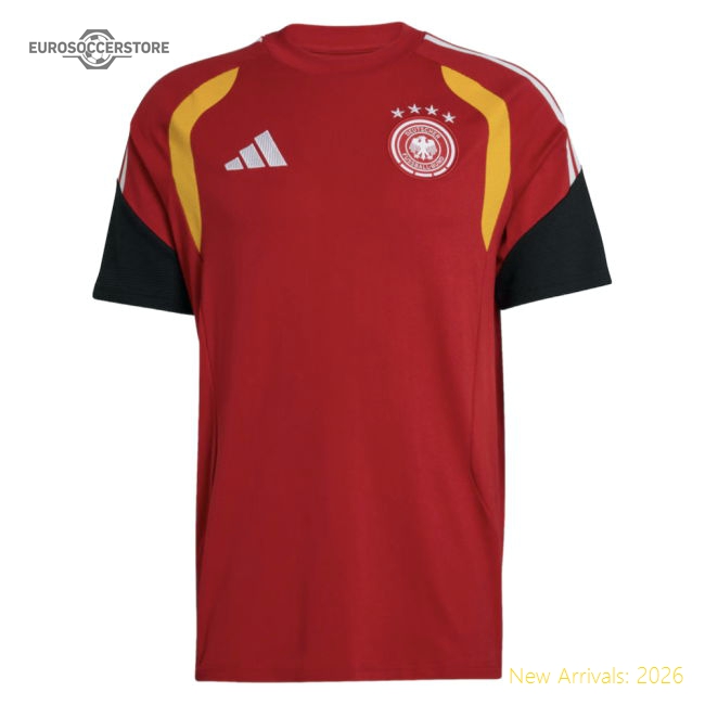 2026-2027 Germany Training Tee (Red)-Vantage Point Soccer