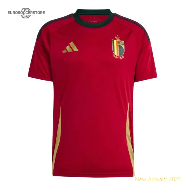 2024-2025 Belgium Home Fan Shirt-Vantage Point Soccer