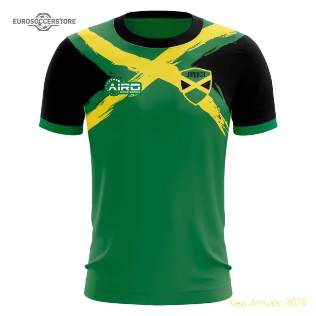 2025-2026 Jamaica Flag Concept Football Shirt (Your Name)-PitchVibe Kits