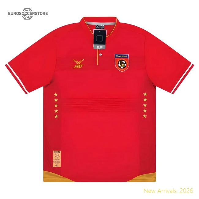 2017 Myanmar Home Shirt-Vantage Point Soccer