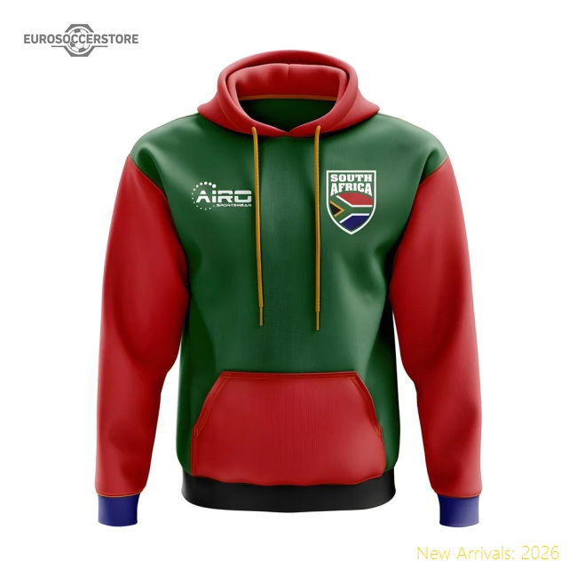South Africa Concept Country Football Hoody (Green)-Football Shirts Shop