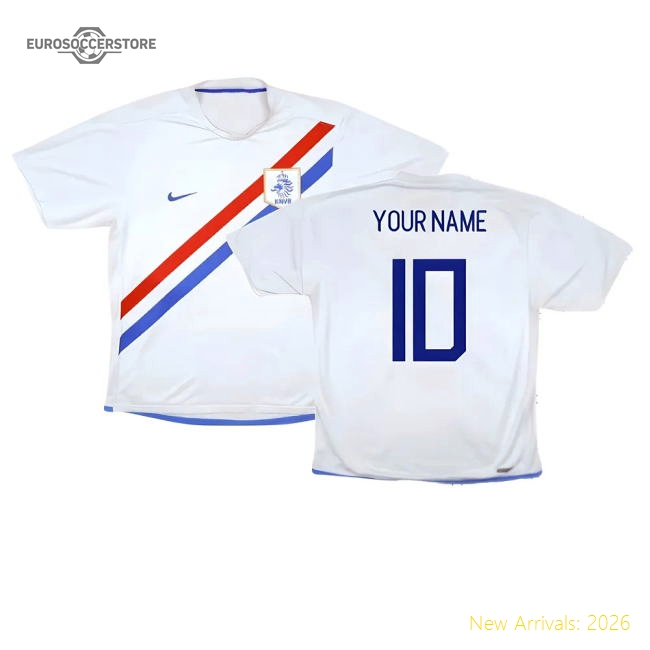 Holland 2006-08 Away Shirt ((Very Good) S) (Your Name)-Football Jersey Hub