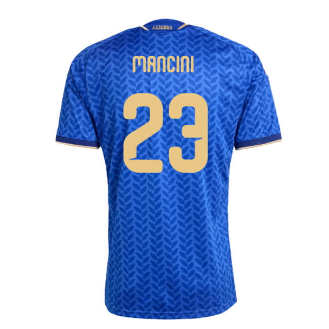2026-2027 Italy Home Shirt (Mancini 23)-Vantage Point Soccer
