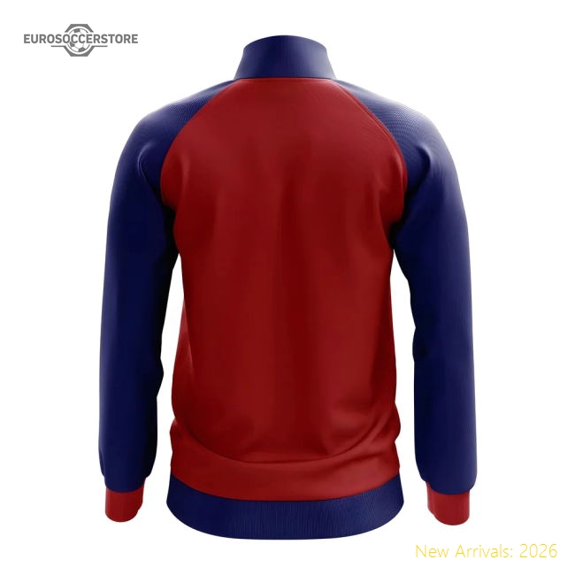 Romania Concept Football Track Jacket (Red) - Kids-Vantage Point Soccer