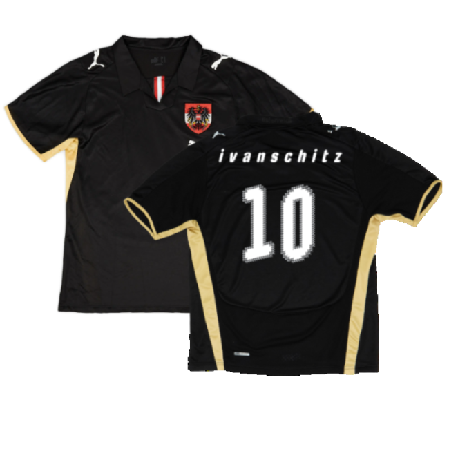 Austria 2008-09 Away Shirt (Excellent) S (Ivanschitz 10)-Vantage Point Soccer