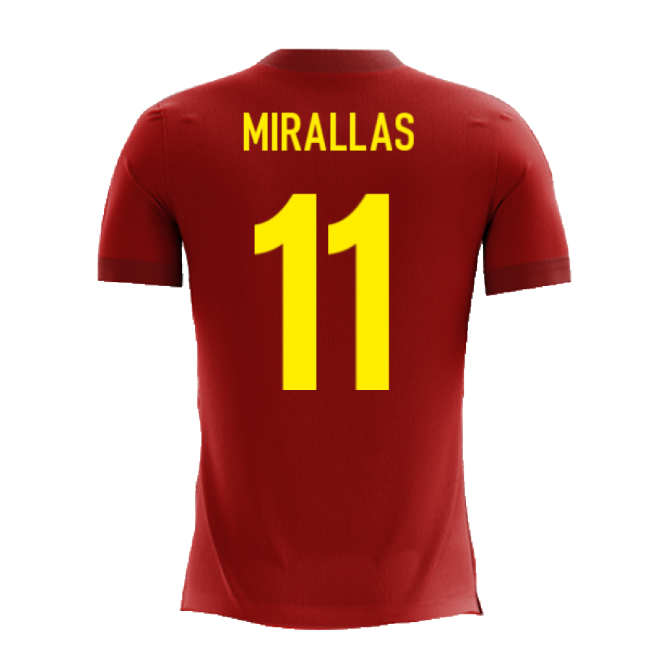 2025-2026 Belgium Airo Concept Home Shirt (Mirallas 11)-Vantage Point Soccer