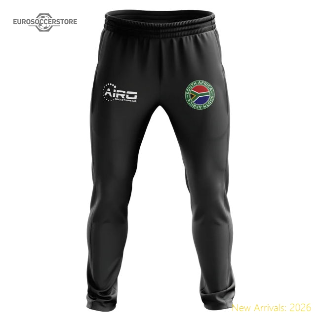 South Africa Concept Football Training Pants (Black)-Football Shirts Shop