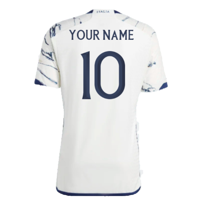 2023-2024 Italy Authentic Away Shirt (Your Name)-Vantage Point Soccer