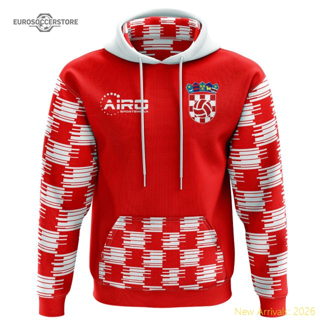 2025-2026 Croatia Home Concept Hoody-Vantage Point Soccer