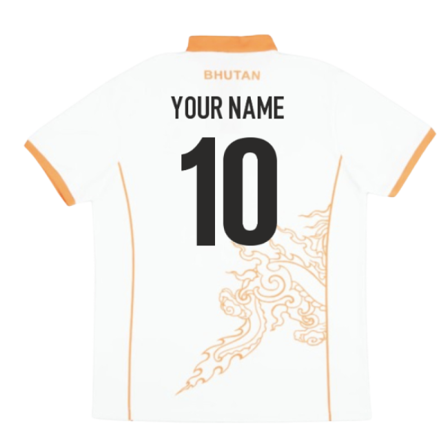 2019-2020 Bhutan Away Shirt (Your Name)-Vantage Point Soccer