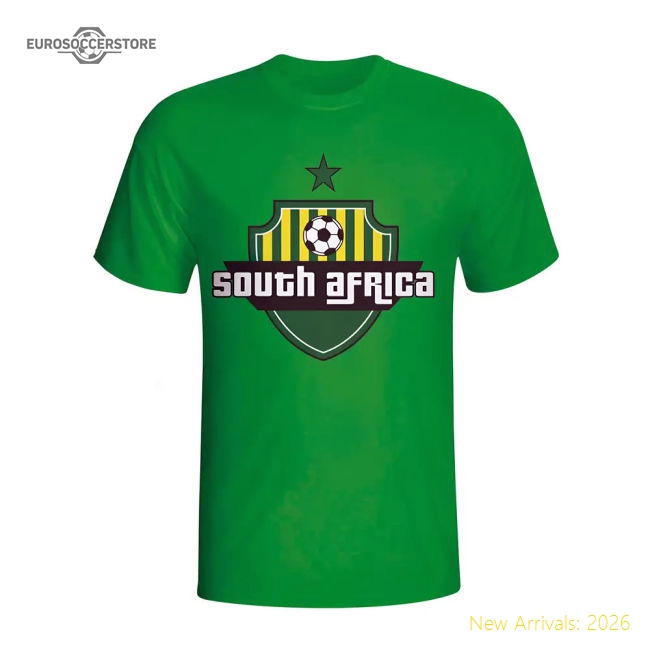 South Africa Country Logo T-shirt (green)-Football Shirts Shop