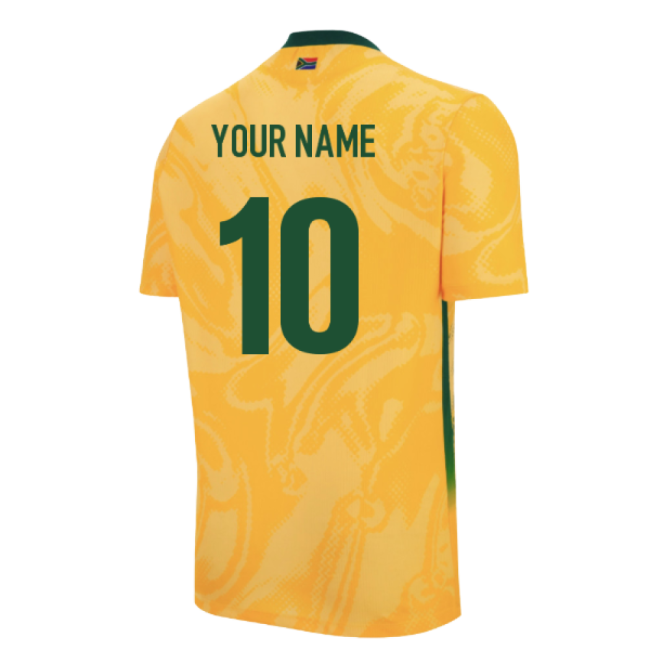 2026 South Africa CSA Cricket Matchday T20 Shirt (Your Name)-Football Shirts Shop