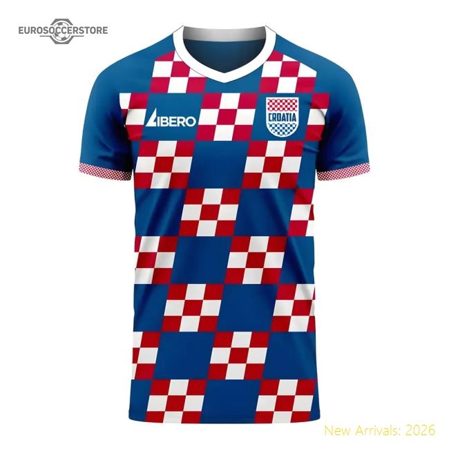 Croatia 2025-2026 Away Concept Football Kit (Libero)-Vantage Point Soccer