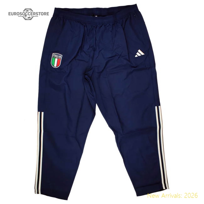2023-2024 Italy Presentation Pants (Dark Blue)-Vantage Point Soccer