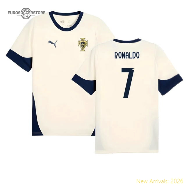 2025-2026 Portugal Training Jersey (Sugared Almond) (Ronaldo 7)-Vantage Point Soccer
