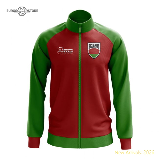 Belarus Concept Football Track Jacket (Red)-Vantage Point Soccer