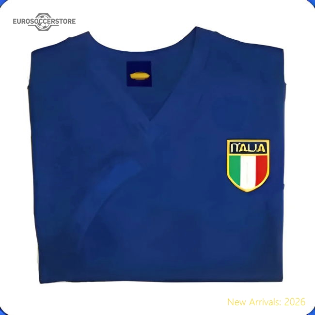 Italy 1960s Home Shirt-Vantage Point Soccer